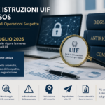 Nuove istruzioni UIF SOS 2026 antiriciclaggio